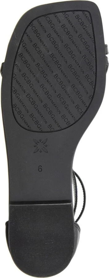 BCBGeneration Women's Kline Crisscross Toe Ring Flat Sandals - Image 10
