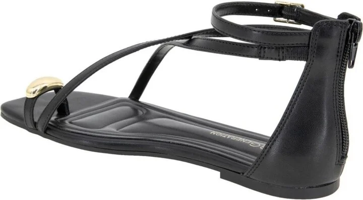 BCBGeneration Women's Kline Crisscross Toe Ring Flat Sandals - Image 11