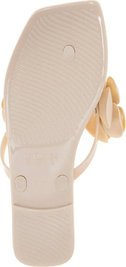 BCBGeneration Women's Lulu Floral Jelly Flat Sandals - Image 5