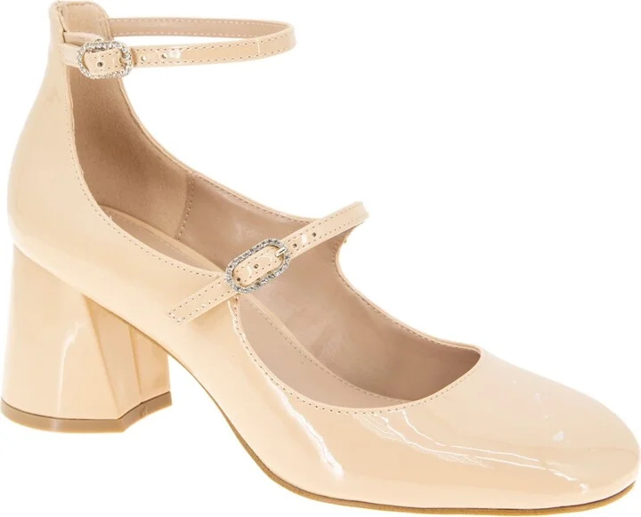 BCBGeneration Women's Maxanna Strappy Block Heel Mary Jane Pumps