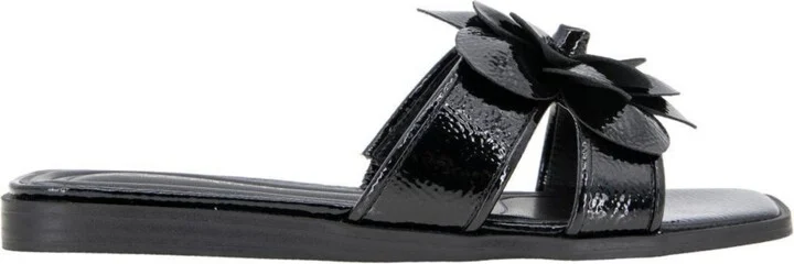 BCBGeneration Women's Mazey Flower Slide Flat Sandals - Image 7