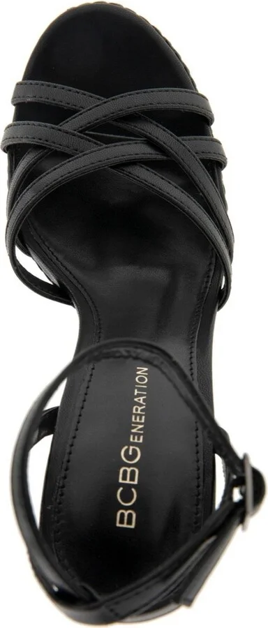 BCBGeneration Women's Orisa Strappy Platform Dress Sandals - Image 4