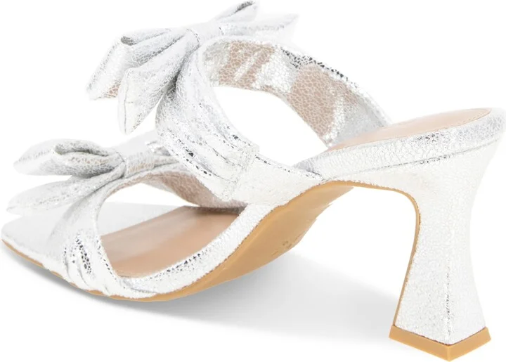 BCBGeneration Women's Ramira Double-Band Bow High Heel Dress Sandals - Image 6