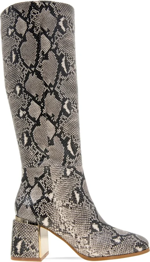 BCBGeneration Women's Seena Block Heel Square Toe Tall Boots - Image 2