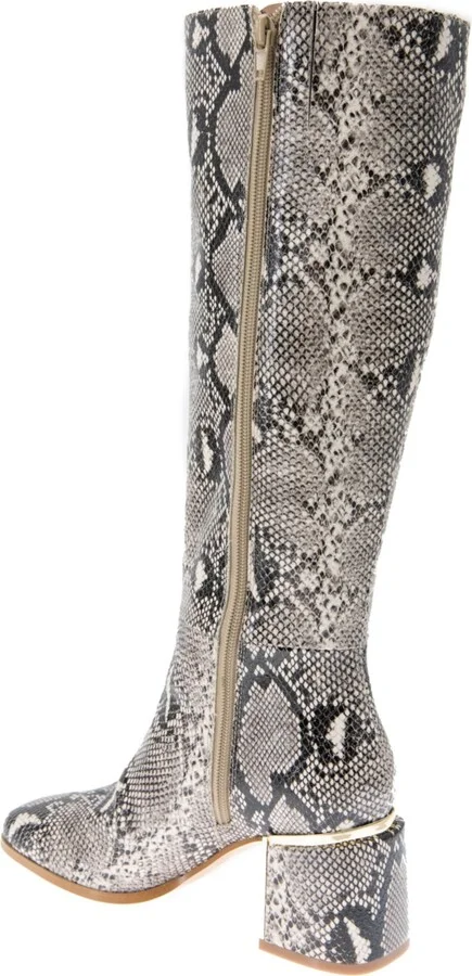 BCBGeneration Women's Seena Block Heel Square Toe Tall Boots - Image 6