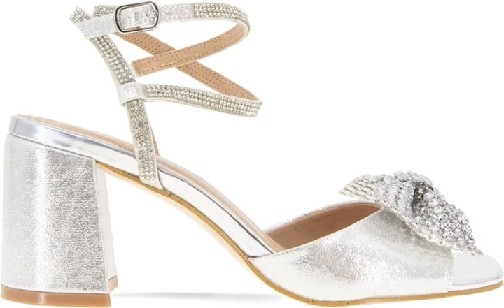 BCBGeneration Women's Tawny Block-Heel Bow Dress Sandals - Image 2