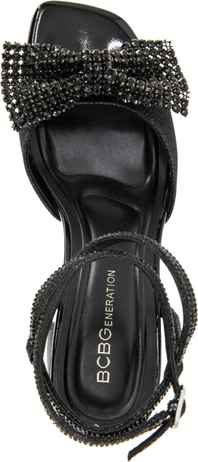 BCBGeneration Women's Tawny Block-Heel Bow Dress Sandals - Image 9