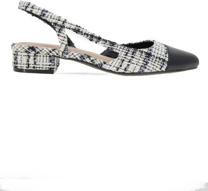 BCBGeneration Women's Tillie Cap Toe Slingback Block Heel Pumps - Viva Pink/Black - Image 11