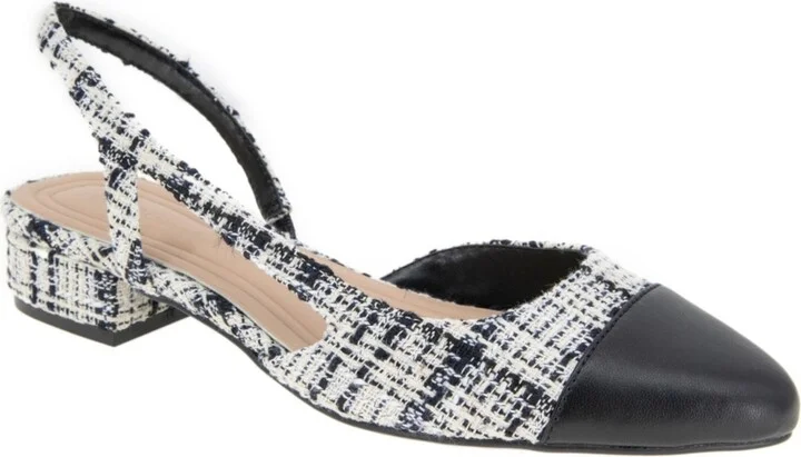 White Boucle,black