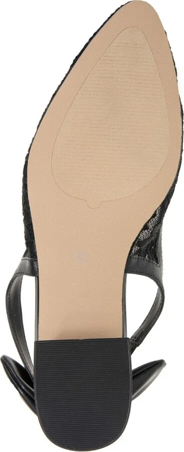 BCBGeneration Women's Torna Lace Slingback Block Heel Pumps - Image 5