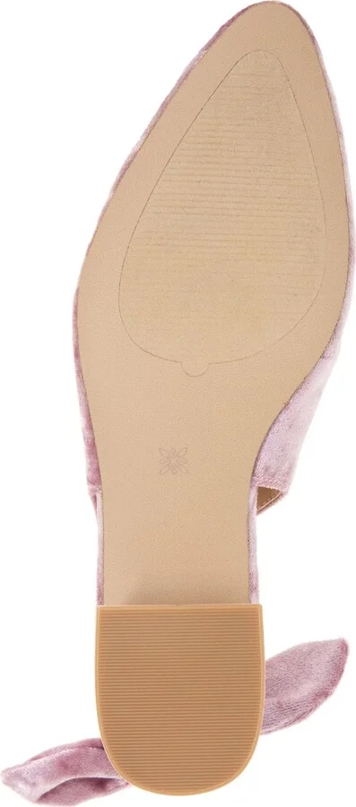 BCBGeneration Women's Torna Velvet Slingback Block Heel Pumps - Image 5
