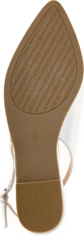 BCBGeneration Women's Valerie Studded Slingback Pointed-Toe Flats - Image 5