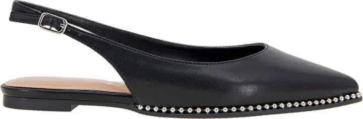 BCBGeneration Women's Valerie Studded Slingback Pointed-Toe Flats - Image 6