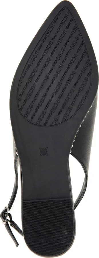BCBGeneration Women's Valerie Studded Slingback Pointed-Toe Flats - Image 9