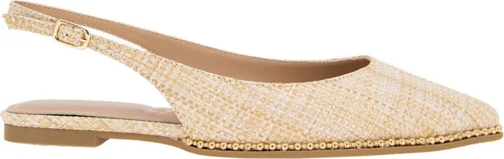 BCBGeneration Women's Valerie Studded Slingback Pointed-Toe Flats - Image 10