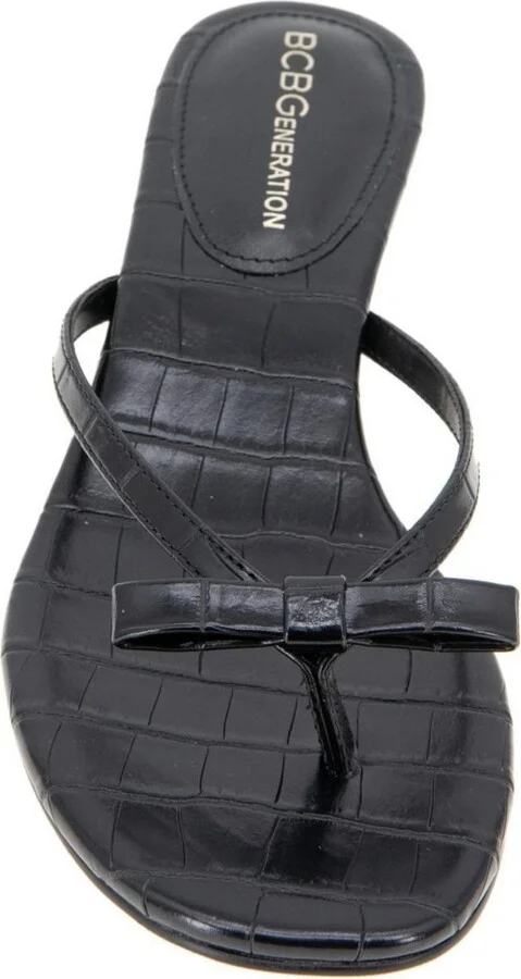BCBGeneration Women's Zia Bow-Detail Kitten Heel Dress Sandals - Image 6