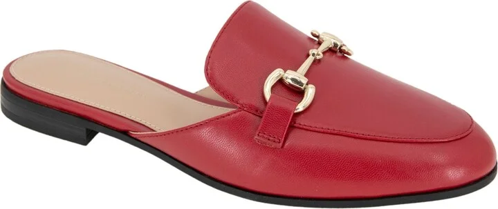 BCBGeneration Women's Zorie Tailored Slip-On Loafer Mules