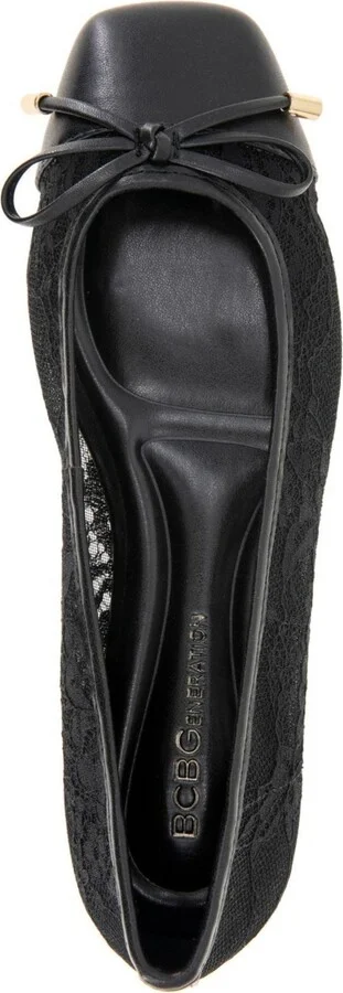 BCBGeneration Women'sÂ Hartly Square Toe Ballet Flats - Image 4