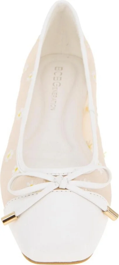 BCBGeneration Women'sÂ Hartly Square Toe Ballet Flats - Image 11