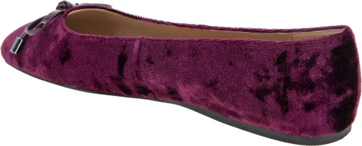 BCBGeneration Women'sÂ Hartly Square Toe Bow Ballet Flats - Image 6