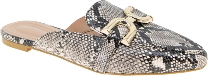 BCBGeneration Women'sÂ Tara Buckle Mule Flats