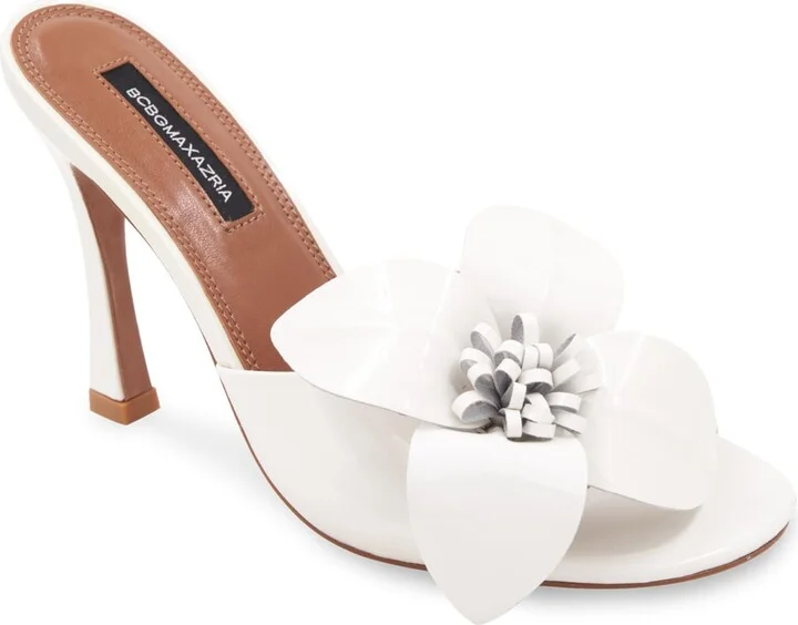 BCBGMAXAZRIA Women's Glam Dress Shoes Heeled Sandal