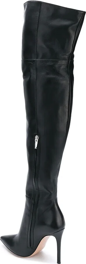 Bea Cuissard leather thigh-high boots - Image 3