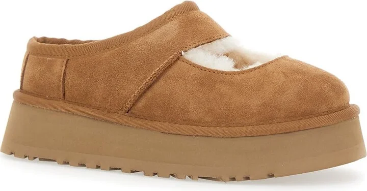 'bea Mary Jane' Brown Mules With Cut-out Detail In Suede Woman - Image 2
