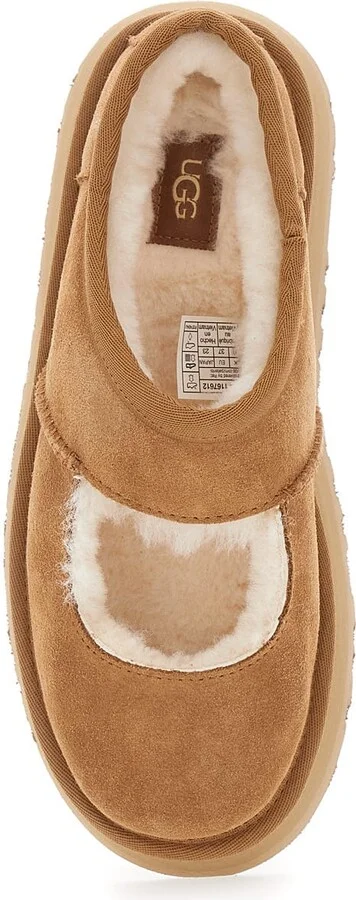 'bea Mary Jane' Brown Mules With Cut-out Detail In Suede Woman - Image 4