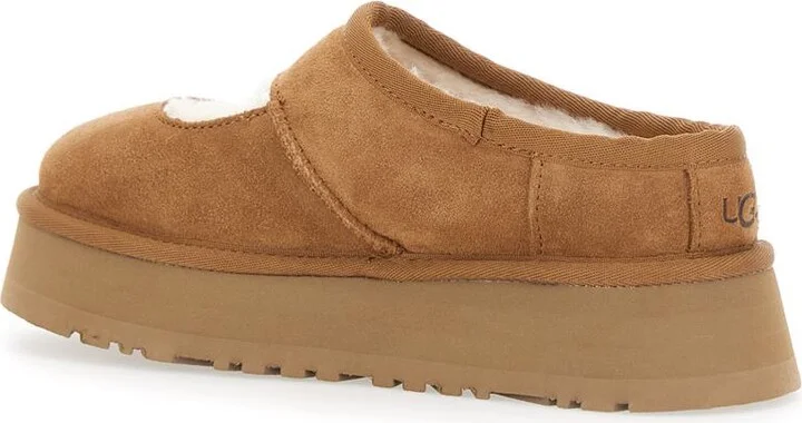 'Bea Mary Jane' Brown Mules With Cut-Out Detail In Suede Woman - Image 3