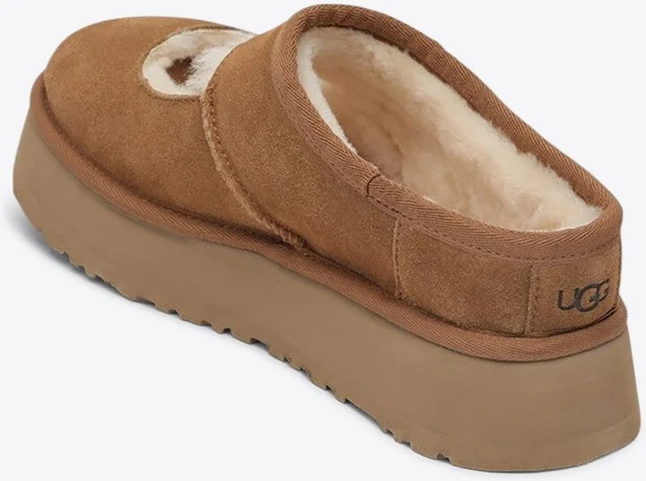 Bea Mary Jane Suede Slippers - Image 2