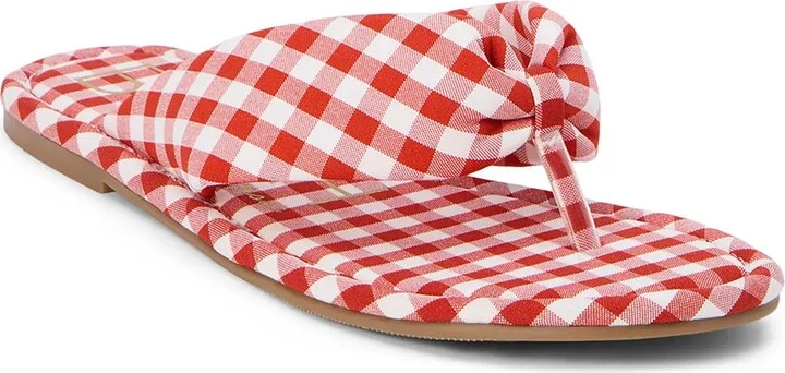 Red Gingham Print