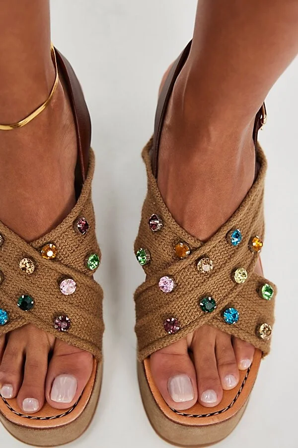 Beach Club Embellished Platforms - Image 2