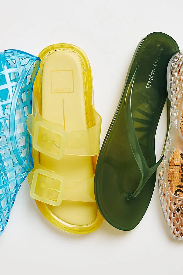 Beach Jelly Flip Flops - Image 4