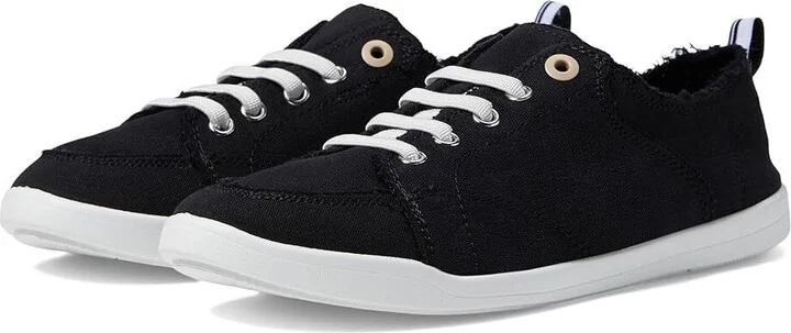 Beach Pismo 10011625001 Sneakers Women's US 7 Black Canvas Shoes KHD2333