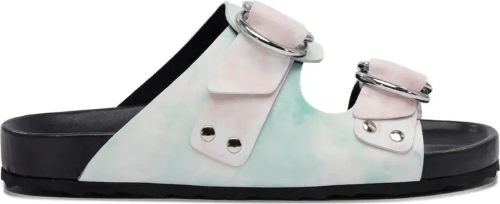 Beach Ridider tie-dye sandals
