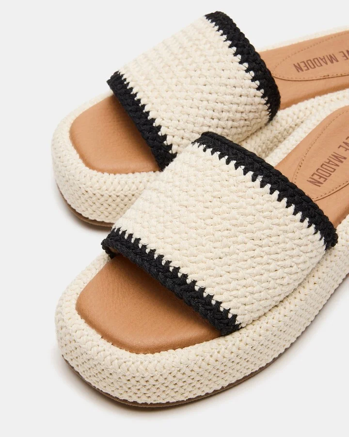 Beachy Woven Cream Multi - Image 3