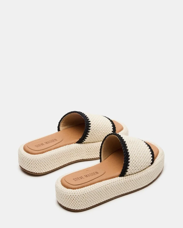 Beachy Woven Cream Multi - Image 5