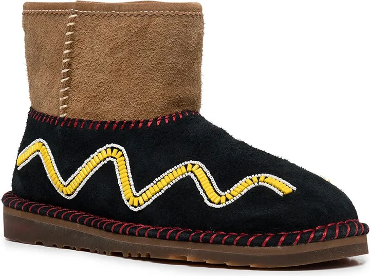 Bead-Embellished Ankle Boots - Image 2