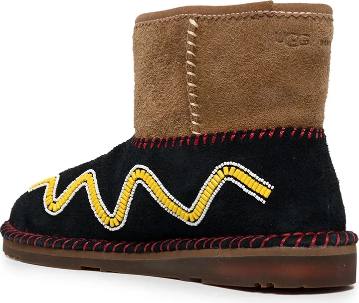 Bead-Embellished Ankle Boots - Image 3