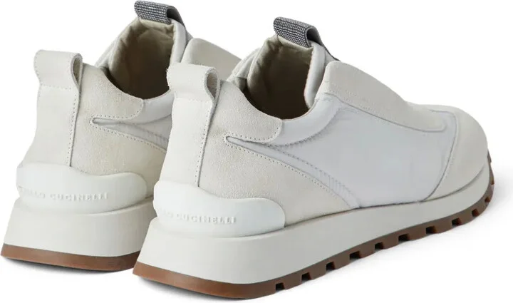 Bead-Embellished Low Top Sneakers - Image 3