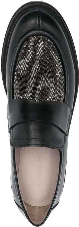 Bead-Embellished Slip-On Loafers - Image 4