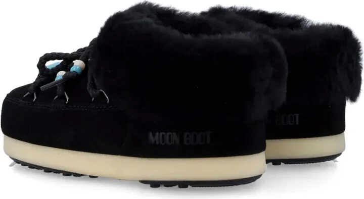 Bead-Embellished Suede Mules - Image 3