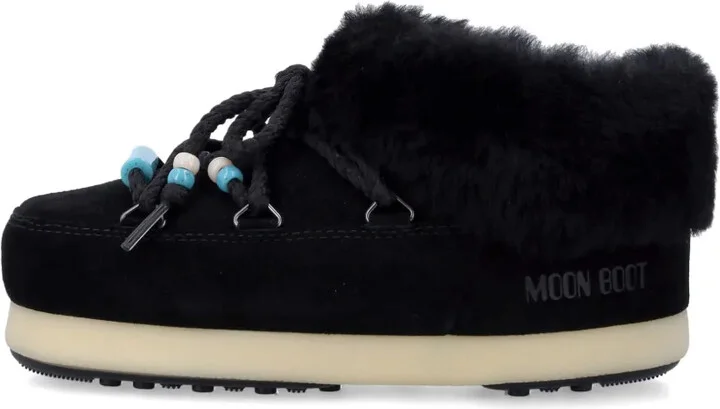 Bead-Embellished Suede Mules - Image 4