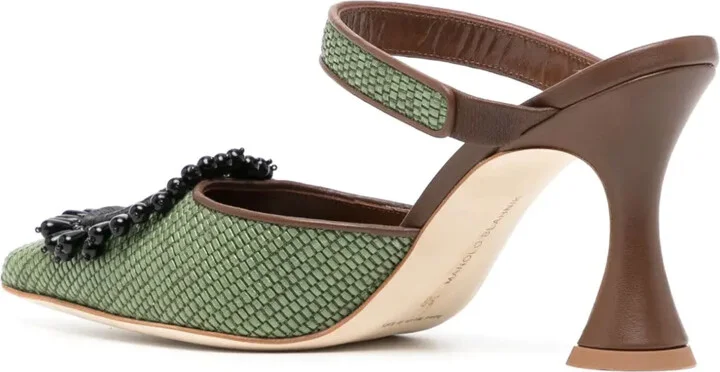 Bead Embellishment Mules - Image 3