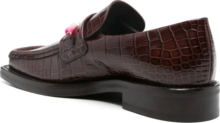 Bead-Logo Loafers - Image 3