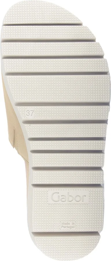 Beaded Buckle Platform Slide Sandal - Image 6