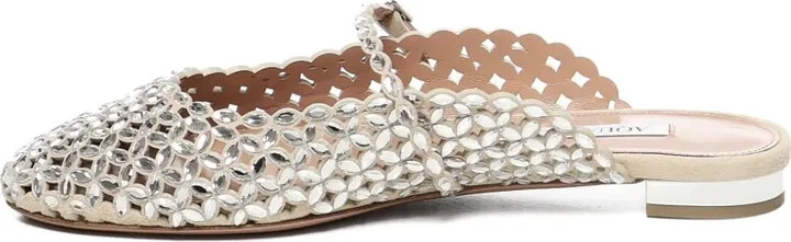 Beaded Open-Toe Mules - Image 4
