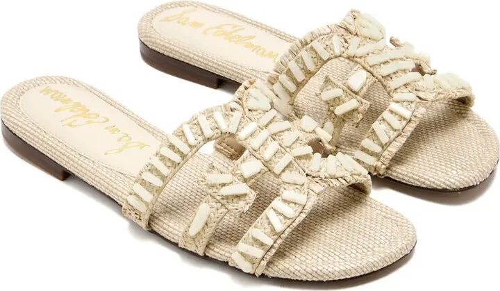 Beaded Woven Sandals - Image 2