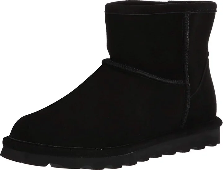 Bearpaw Alyssa Women's Shoes Black : 5 M, Suede - Image 2